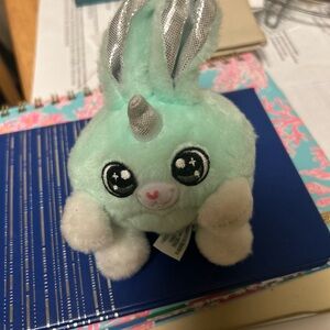 Mint Green Plush Unicorn Bunny Stuffed Toy - Brand: